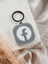 Smart scannable NFC keyring - link your social media, website, booking form, review form, contact details, etc