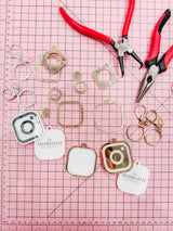 Smart scannable NFC keyring - link your social media, website, booking form, review form, contact details, etc