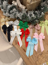 Christmas ribbon bows packs - No tags - Various colours