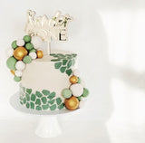 Double layered cake topper - choose your colours