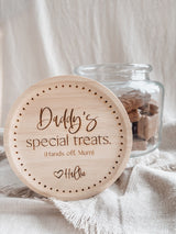 Daddy's treats / lolly / cookie jar