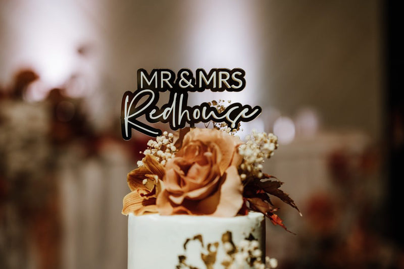 Double layered cake topper - choose your colours
