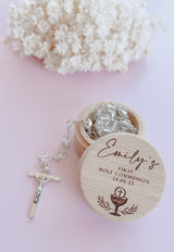 First Holy Communion / Rosary Beads trinket box