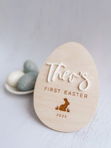 First Easter milestone plaque - personalised