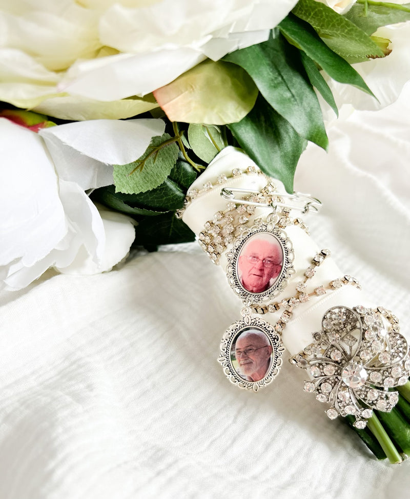 Memory charm for bridal 2025 bouquet