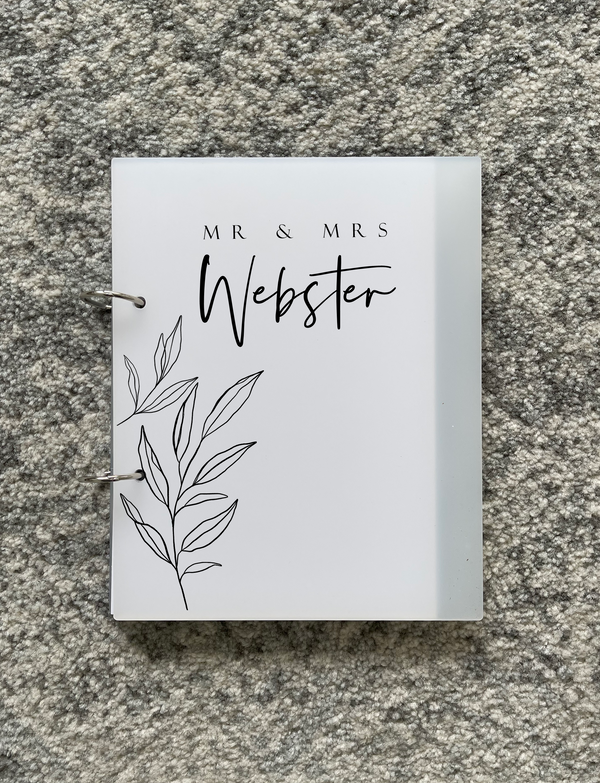 Wedding / event guest book