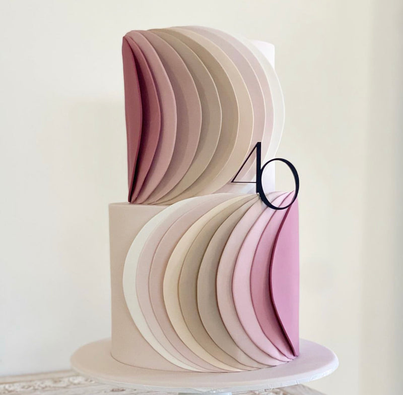 Double layered cake “fropper” - choose your colours