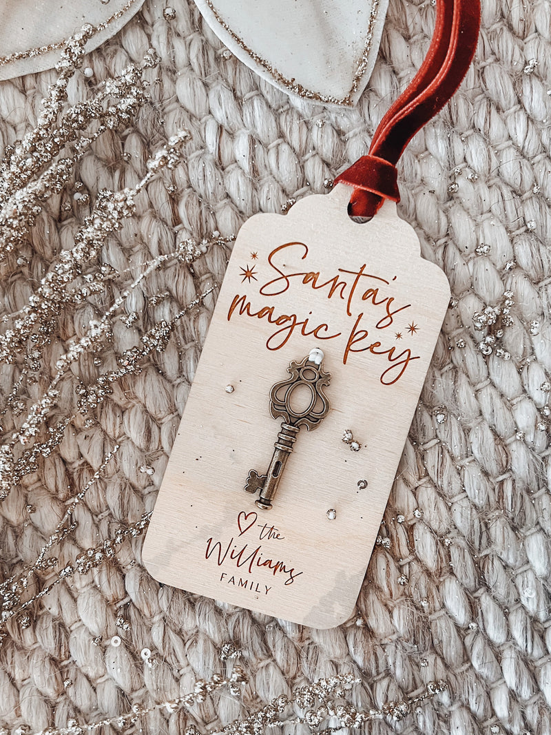 Santa’s magic key - personalised