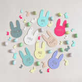 Acrylic Easter bunny tag