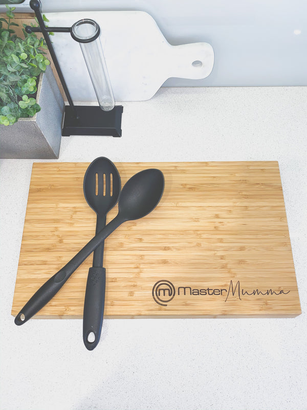 Personalised bamboo chopping / cheese / serving board
