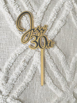 Double layered cake topper - choose your colours