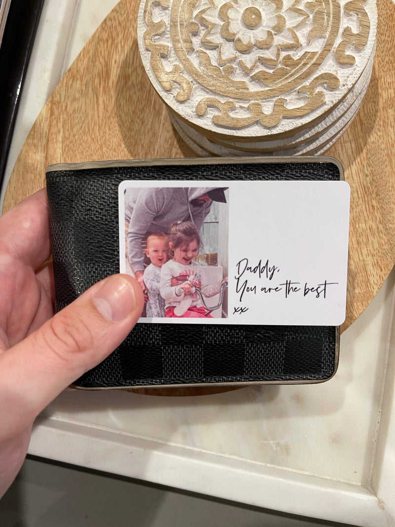 Wallet keepsake card - Father’s Day