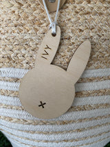 Easter bunny tag