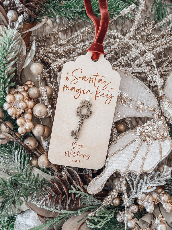 Santa’s magic key - personalised