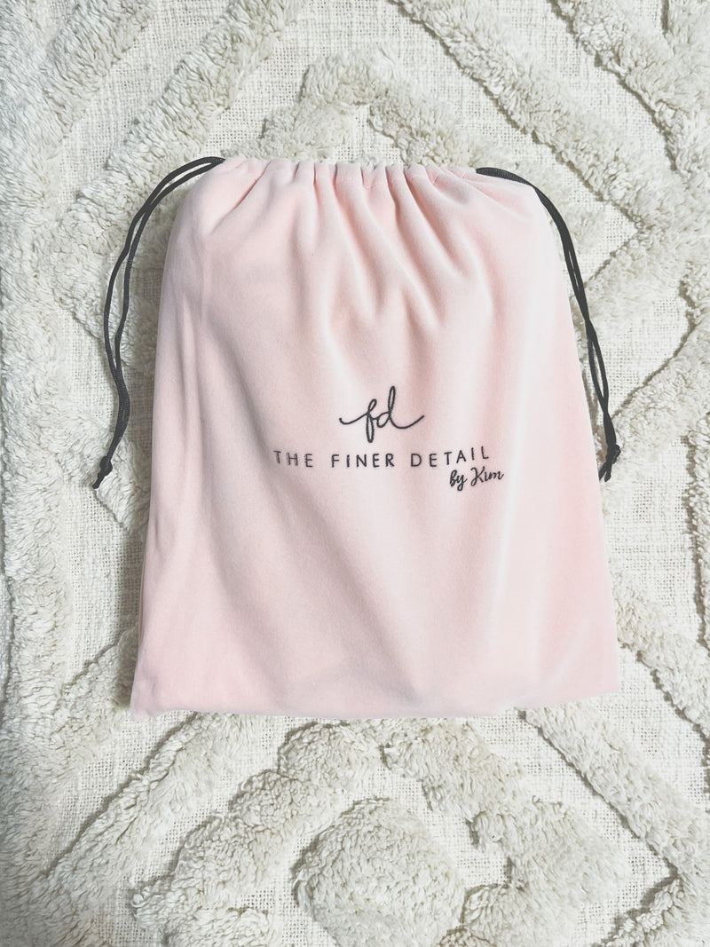 White cotton Santa sack - BLANK (no tag)