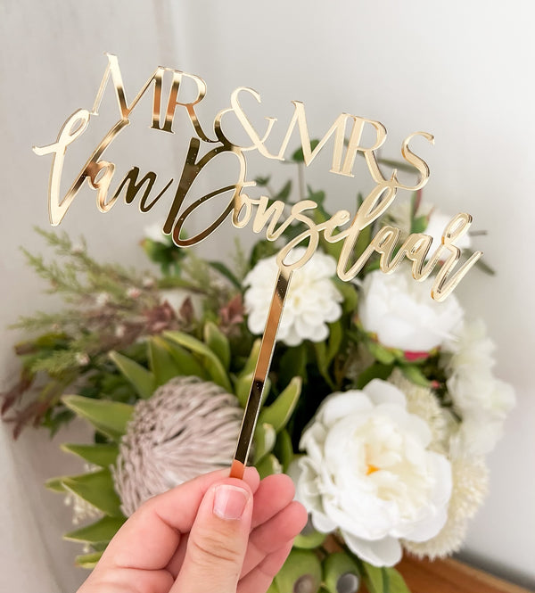 Wedding cake topper