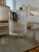 Personalised engraved crystal scotch glass