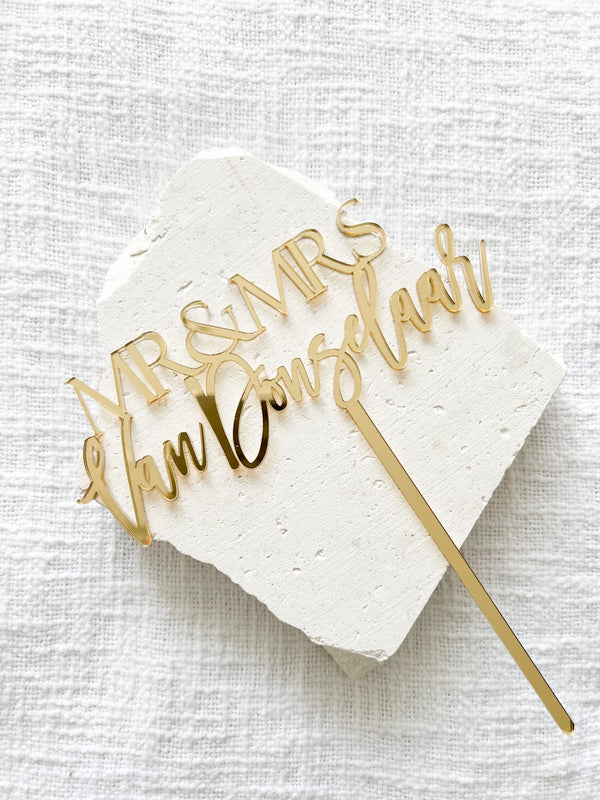 Wedding cake topper