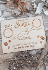 Santa snack tray